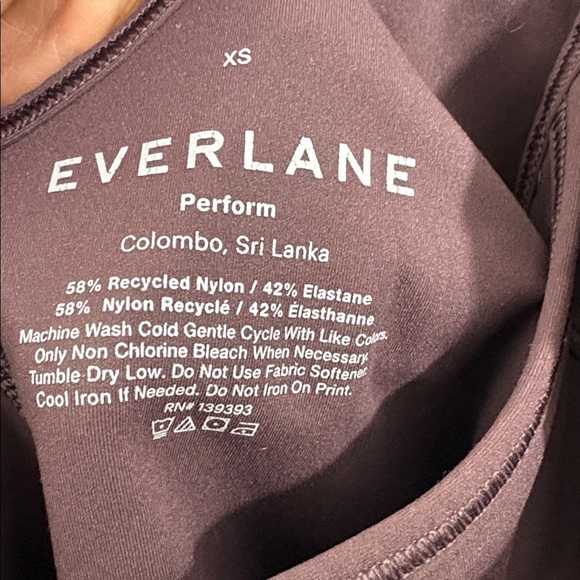 Everlane Brown Perform Unitard XS Brown - Picture 4 of 4